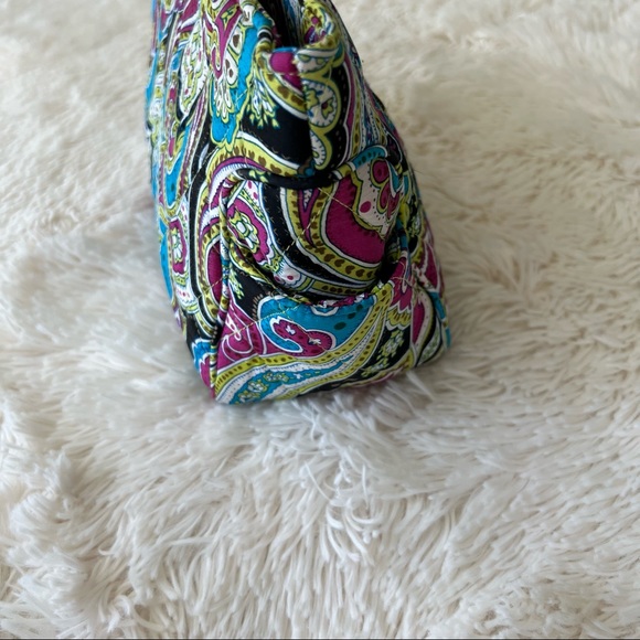 Vera Bradley Bella Paisley double strap small tote shoulder bag silk pin… - Picture 7 of 11